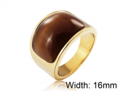 HY Wholesale 316L Stainless Steel Rings-HY0013R545