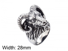 HY Wholesale 316L Stainless Steel Rings-HY0013R503