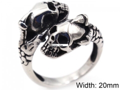 HY Wholesale 316L Stainless Steel Rings-HY0019R374