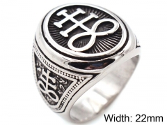 HY Wholesale 316L Stainless Steel Rings-HY0019R460