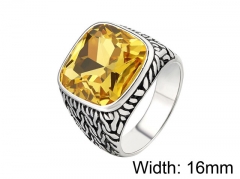 HY Wholesale 316L Stainless Steel Rings-HY0013R623