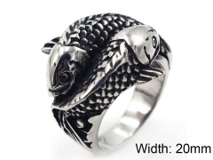 HY Wholesale 316L Stainless Steel Rings-HY0019R311