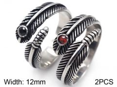 HY Wholesale 316L Stainless Steel Rings-HY0019R409