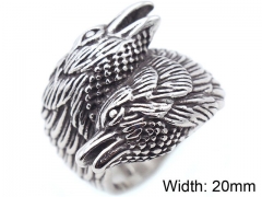 HY Wholesale 316L Stainless Steel Rings-HY0019R464