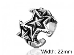 HY Wholesale 316L Stainless Steel Rings-HY0013R498