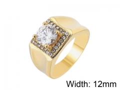 HY Wholesale 316L Stainless Steel Rings-HY0013R441