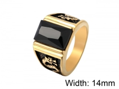 HY Wholesale 316L Stainless Steel Rings-HY0013R601