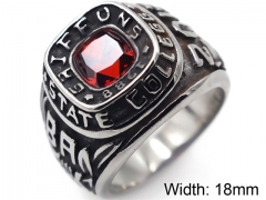 HY Wholesale 316L Stainless Steel Rings-HY0019R412