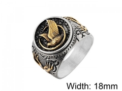 HY Wholesale 316L Stainless Steel Rings-HY0013R615