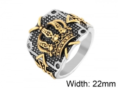 HY Wholesale 316L Stainless Steel Rings-HY0013R469