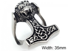 HY Wholesale 316L Stainless Steel Rings-HY0019R377