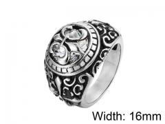 HY Wholesale 316L Stainless Steel Rings-HY0013R635