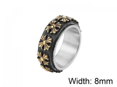 HY Wholesale 316L Stainless Steel Rings-HY0013R383