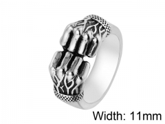 HY Wholesale 316L Stainless Steel Rings-HY0013R468