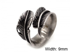 HY Wholesale 316L Stainless Steel Rings-HY0019R401