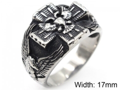 HY Wholesale 316L Stainless Steel Rings-HY0019R375