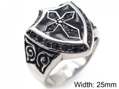 HY Wholesale 316L Stainless Steel Rings-HY0019R420