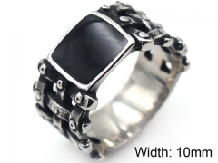 HY Wholesale 316L Stainless Steel Rings-HY0019R435