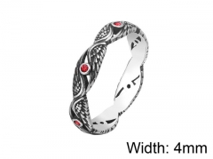 HY Wholesale 316L Stainless Steel Rings-HY0013R659