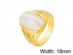 HY Wholesale 316L Stainless Steel Rings-HY0013R655