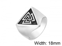 HY Wholesale 316L Stainless Steel Rings-HY0013R505