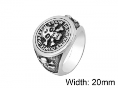 HY Wholesale 316L Stainless Steel Rings-HY0013R401