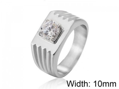 HY Wholesale 316L Stainless Steel Rings-HY0013R599