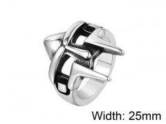 HY Wholesale 316L Stainless Steel Rings-HY0013R589