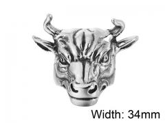 HY Wholesale 316L Stainless Steel Rings-HY0013R457