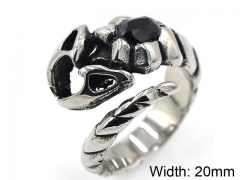 HY Wholesale 316L Stainless Steel Rings-HY0019R416