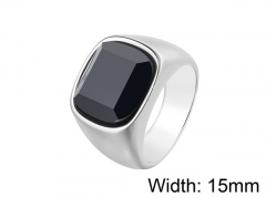 HY Wholesale 316L Stainless Steel Rings-HY0013R644