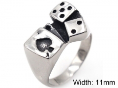 HY Wholesale 316L Stainless Steel Rings-HY0019R380