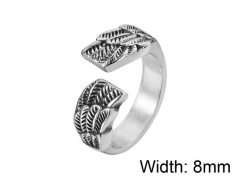 HY Wholesale 316L Stainless Steel Rings-HY0013R311