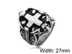 HY Wholesale 316L Stainless Steel Rings-HY0013R573