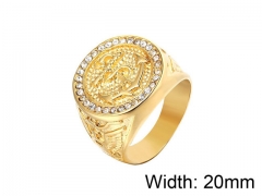 HY Wholesale 316L Stainless Steel Rings-HY0013R446