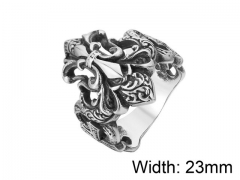 HY Wholesale 316L Stainless Steel Rings-HY0013R563