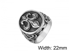 HY Wholesale 316L Stainless Steel Rings-HY0013R507