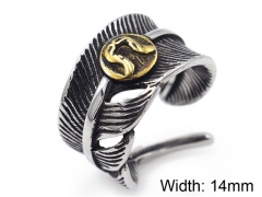 HY Wholesale 316L Stainless Steel Rings-HY0019R421