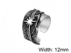 HY Wholesale 316L Stainless Steel Rings-HY0013R367