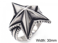 HY Wholesale 316L Stainless Steel Rings-HY0019R335