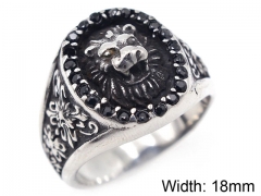 HY Wholesale 316L Stainless Steel Rings-HY0019R321