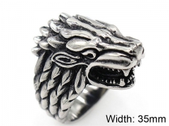 HY Wholesale 316L Stainless Steel Rings-HY0019R334