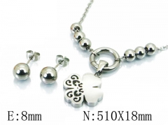 HY Stainless Steel jewelry Plant Style Set-HY91S0877PV