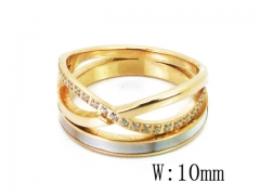 HY Wholesale 316L Stainless Steel Rings-HY14R0643HLV