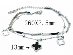 HY Wholesale stainless steel Anklet-HY80B1106PU