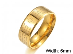 HY Wholesale 316L Stainless Steel Rings-HY0030R002