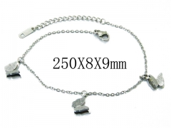 HY Wholesale stainless steel Anklet-HY80B1097ML