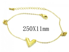 HY Wholesale stainless steel Fashion Bracelet-HY32B0178OW