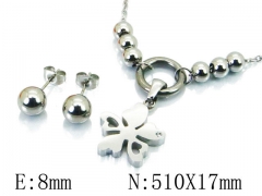 HY Stainless Steel jewelry Plant Style Set-HY91S0890PS