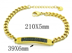 HY Wholesale 316L Stainless Steel Bracelets-HY19B0156HID